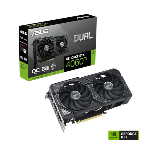 Tarjeta De Video Asus Geforce Dual-rtx 4060ti Evo Oc 8gb