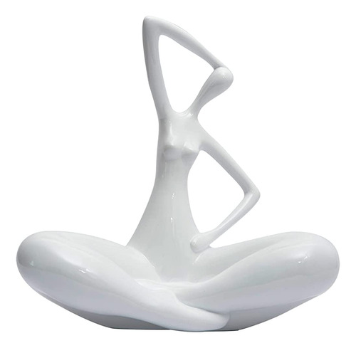 Nenbolec Escultura Figura De Yoga Estatua Dama Artes Abstrac