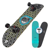 Comprar Patineta Musa Profesional Primera Edición Labios Ruedas Negras Maple Canadiense 7 Capas Abec-7 Para Trucos Y Skatepark 33 X8 Trucks Aluminio Lija Incluida Profesional Para Todos Los Niveles De Skaters