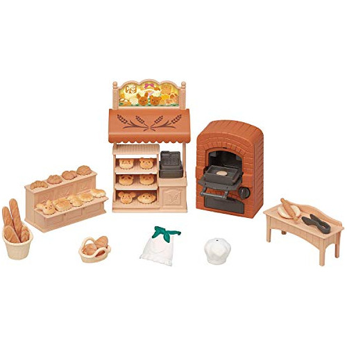 Set De Inicio De Calico Critters Bakery Shop, Casa De Muñeca