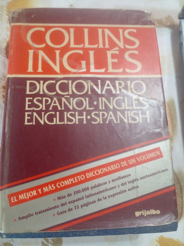 Diccionario Español Ingles - Collins - Grijalbo (Usado)