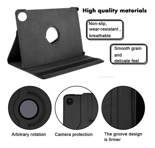 Funda 360° Giratoria Para Samsung Galaxy Tab A9+ Plus 11