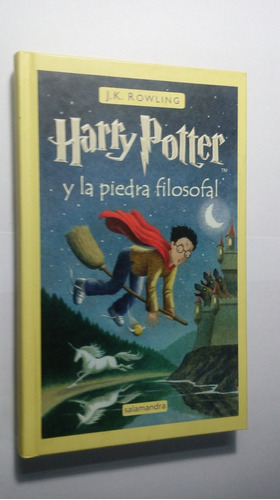 Libro Harry Potter Y La Piedra Filosofal Ed. Salamandra