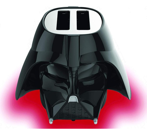 Uncanny Brands Star Wars Darth Vader Halo Toaster - Se Ilumi