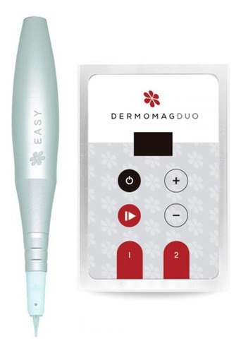 Dermógrafo Dermomag Pen Easy Prata Fonte Duo