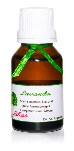 Lavanda Likas, Aceite Esencial Puro  Para Aromaterapia 25cc