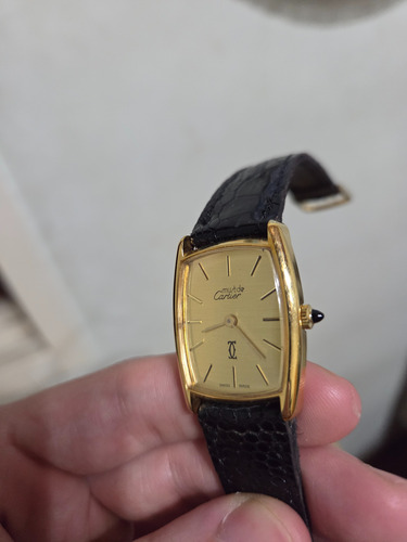Reloj Must De Cartier 18k (Usado)