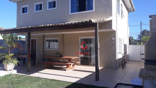 Imagem 2 de 14 de Casa Duplex Com 3 Suítes, Piscina À Venda, 137 M² Por R$ 550.000 - Floresta Da Gaivota - Rio Das Ostras/rj - Ca2315