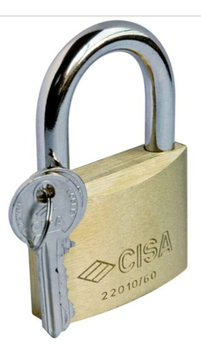 Cisa Candado De Arco Laton 60mm