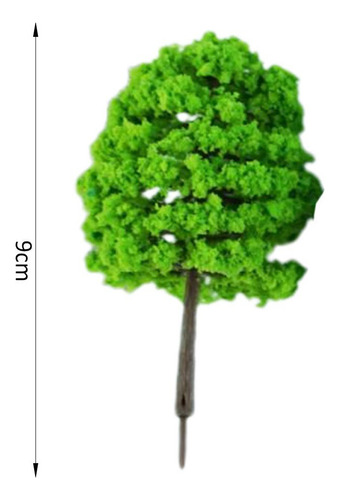 50 Pzs Árbol Miniatura 1100 Modelo Mini Estilo D