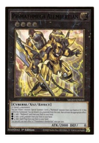 Yugioh! Primathmech Alembertian