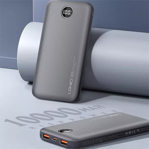 Imagen 3 de 10 de Ldnio P10 Powerbank Bateria Externa 10000mah Carga Rapida