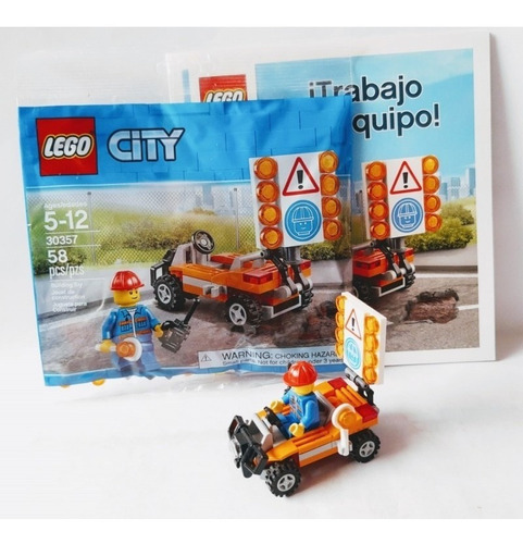 Lego City 30357 Bolsa Construccion Vehiculo + Cuento Nº1 Edu