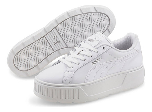 Tenis Puma Karmen L Blanco Mujer 384615-01