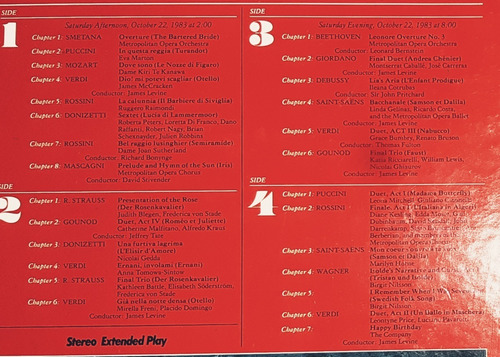 Imagem 6 de 6 de Frt Grátis Metropolitan Opera Centennial Gala Laserdisc