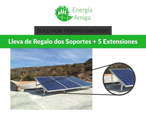 Imagen 7 de 7 de Kit Panel Solar 1890w Interconectado Cfe Genera Hasta 570kwh