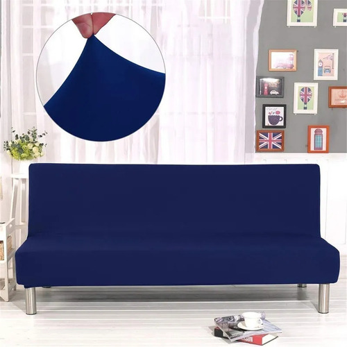 P Capa Sofá-cama Sem Braços, Capa Futon Elástica