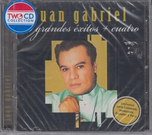 Juan Gabriel - 30 Grandes Éxitos + Cuatro. 2x Cd, Compila.