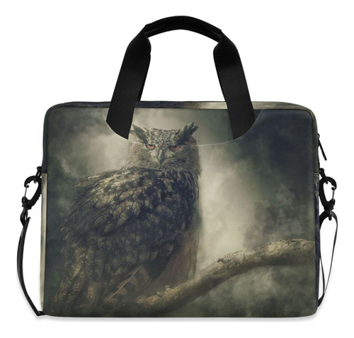 Alaza Laptop Case Bag Owl In Forest Night Funda Para Maletin