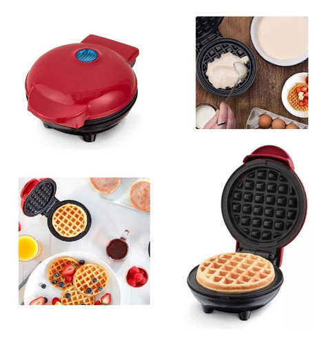 Mini Wafleras Economicas Maquina Waffles Pancakes Waflera