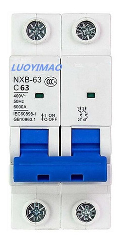 Lym Buena Polo 5 Bajo Voltaje Interruptor Circuito Din