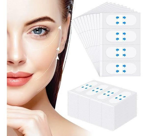 120 Cintas Lifting Facial Instantáneo Foxy Eyes Elevación 