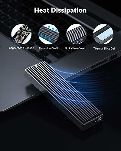 Carcasa Orico M.2 Nvme Ssd, Usb 3.1 Gen 2 (10 Gbps) A Nvm