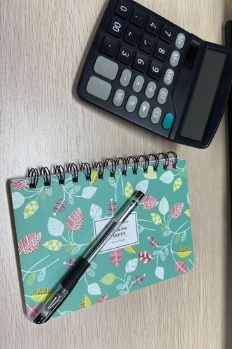 Bloco De Notas B6 Ring Binder Loose Leaf Agenda Notebook Har