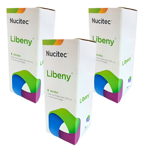Multivitaminico Infantil, Libeny Jarabe Pack 3 Pzas