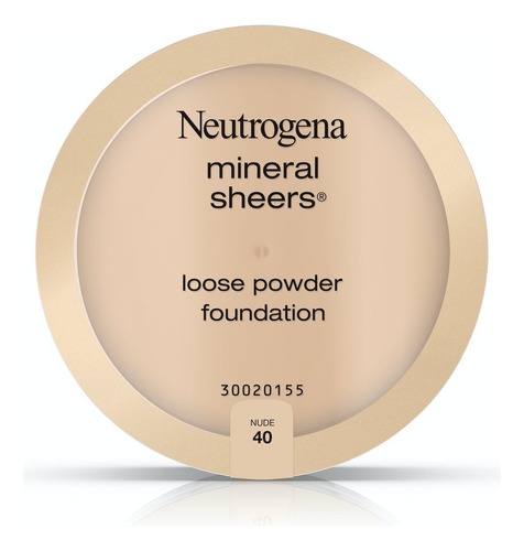 Neutrogena Mineral Sheers Polvo Base Maquillaje Mineral 5.5g Tono 40