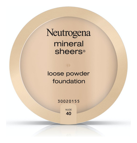 Neutrogena Mineral Sheers Polvo Base Maquillaje Mineral 5.5g Tono 40