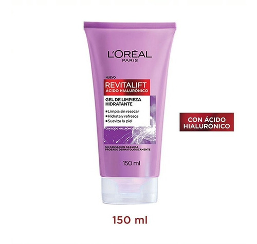 Gel De Limpieza L´oréal Paris Revitalift Hialurónico X 150ml