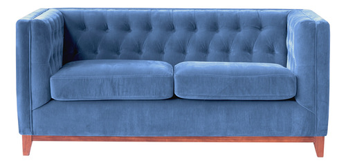 Sofa Roma 2 Cuerpos Tela Velvet - Latam Home