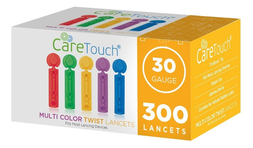 Contour Care Touch Lancetas Caja Con 300 Lancetas