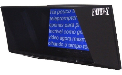 Eyeview-x Teleprompter Para Youtubers E Profissionais