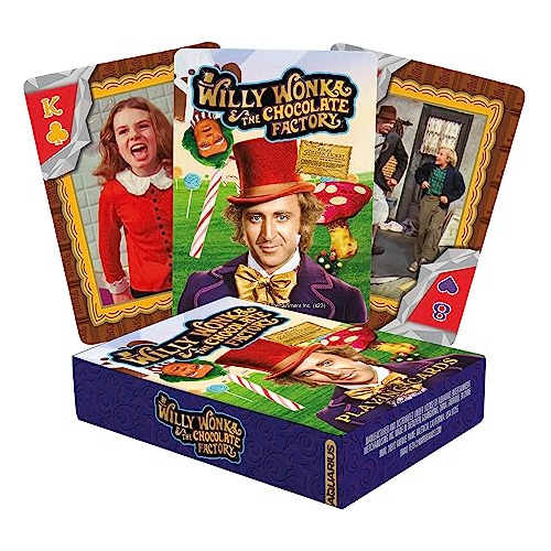 Willy Wonka Playing Cards - Willy Wonka Themed Deck Of ...