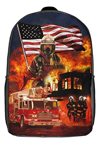 Mochilas Para Bomberos De 17 Pulgadas, Mochila De Viaje, Par