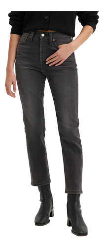 Jeans Mujer Wedgie Straight Negro Levis 34964-0206