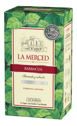 Yerba Mate La Merced Barbacua Oc 1/2 Kg.