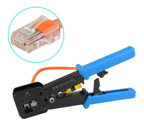 Pinza Para Terminales De Red Rj45 Automatica