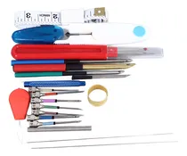 Comprar Kit De 20 Agujas Perforadoras Para Bordar Agujas