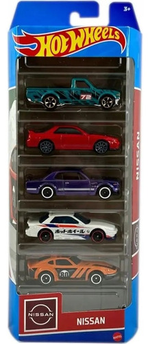 Auto Hot Wheels Pack X5 Surtido