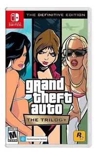 Grand Theft Auto: The Trilogy Definitive Edition Rockstar Games Nintendo Switch Físico