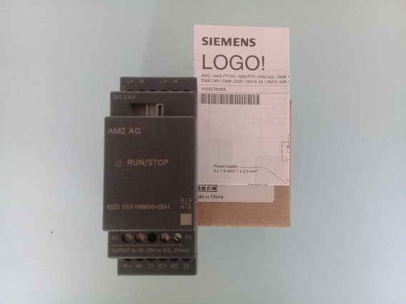 6ed1055-1md00-0ba2 módulo de extensión Siemens logo 8 am2 RTD