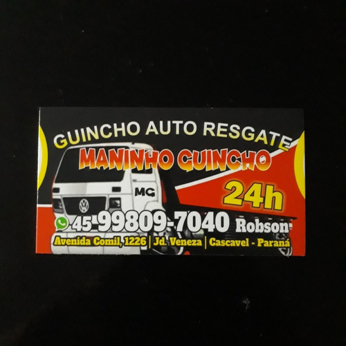 Imagem 1 de 1 de Guincho Para Cascavel- Pr E Região