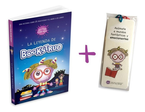 La Leyenda De Bookstruo, Libro Infantil + 6 Separadores