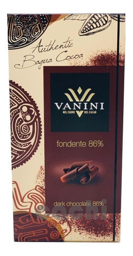 Chocolate Italiano Vanini 86% 90grs