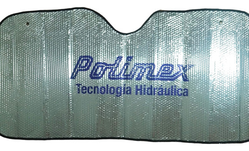 Cortina Protector Parasol Aluminio Parabrisas Auto 130x60