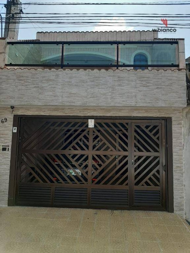 Sobrado Com 2 Dormitórios À Venda, 185 M² Por R$ 595.000,00 - Rudge Ramos - São Bernardo Do Campo/sp - So0470