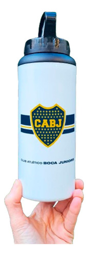 Botella Deportiva Boca Juniors 500cc Térmica Frío Calor